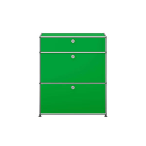 USM Small Dresser | Green Lacquer Panels