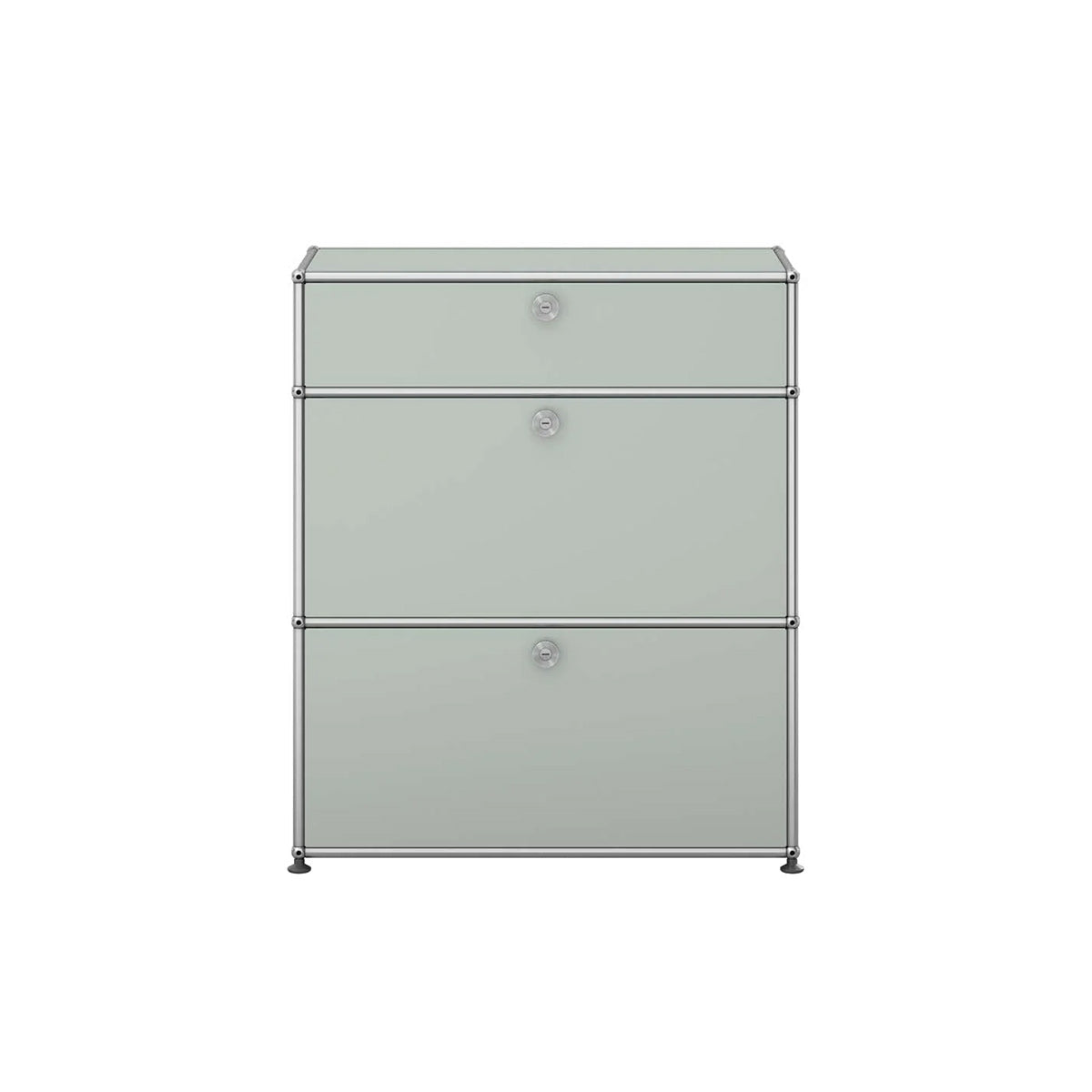 USM Small Dresser | Light Grey Lacquer Panels