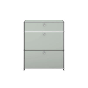 USM Small Dresser | Light Grey Lacquer Panels