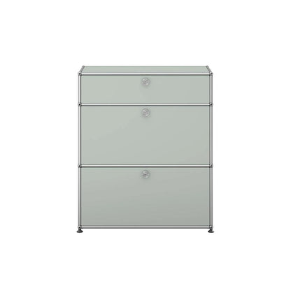 USM Small Dresser | Light Grey Lacquer Panels
