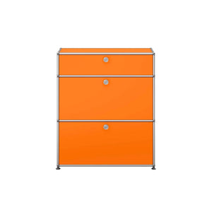 USM Small Dresser | Orange Lacquer Panels