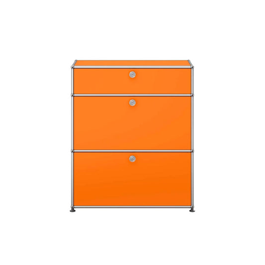 USM Small Dresser | Orange Lacquer Panels