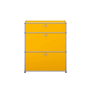 USM Small Dresser | Golden Yellow Lacquer Panels