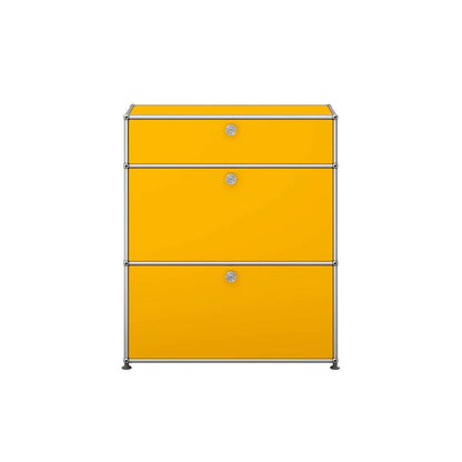 USM Small Dresser | Golden Yellow Lacquer Panels