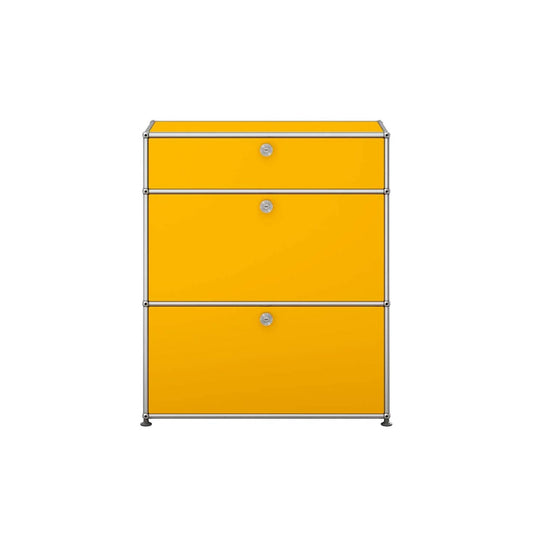 USM Small Dresser | Golden Yellow Lacquer Panels