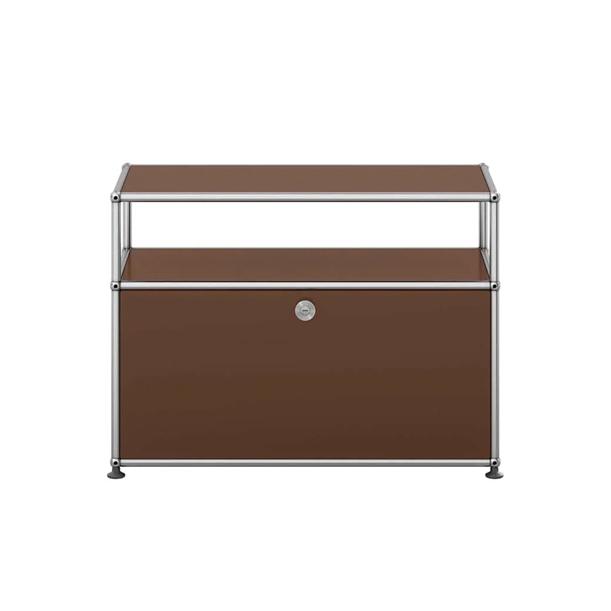 USM Small TV Unit | Brown Lacquer Panels