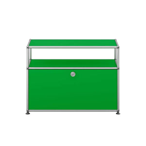 USM Small TV Unit | Green Lacquer Panels