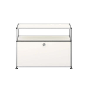 USM Small TV Unit | White Lacquer Panels