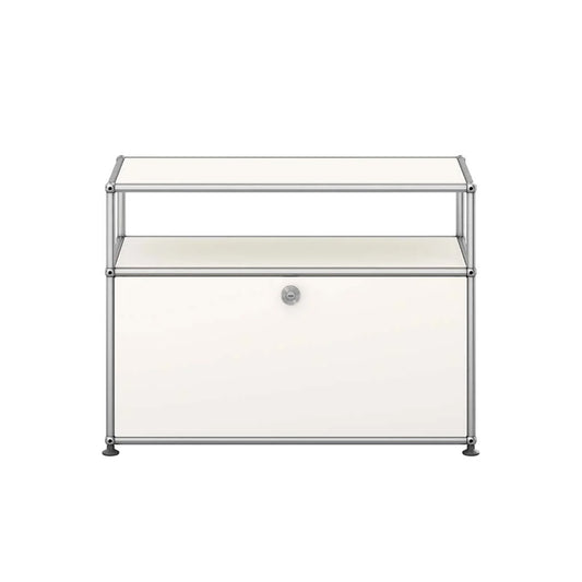 USM Small TV Unit | White Lacquer Panels
