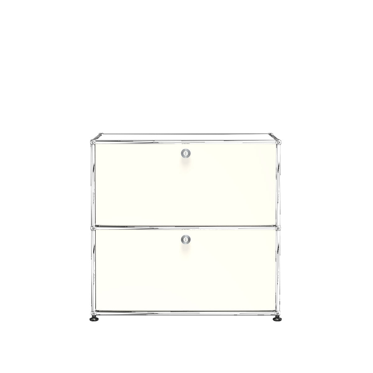 USM Small Closed Unit | White Lacquer Panels