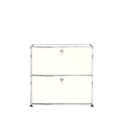 USM Small Closed Unit | White Lacquer Panels