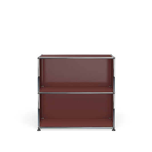 USM Small Open Unit | Ruby Red Lacquer Panels