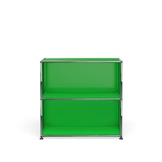 USM Small Open Unit | Green Lacquer Panels