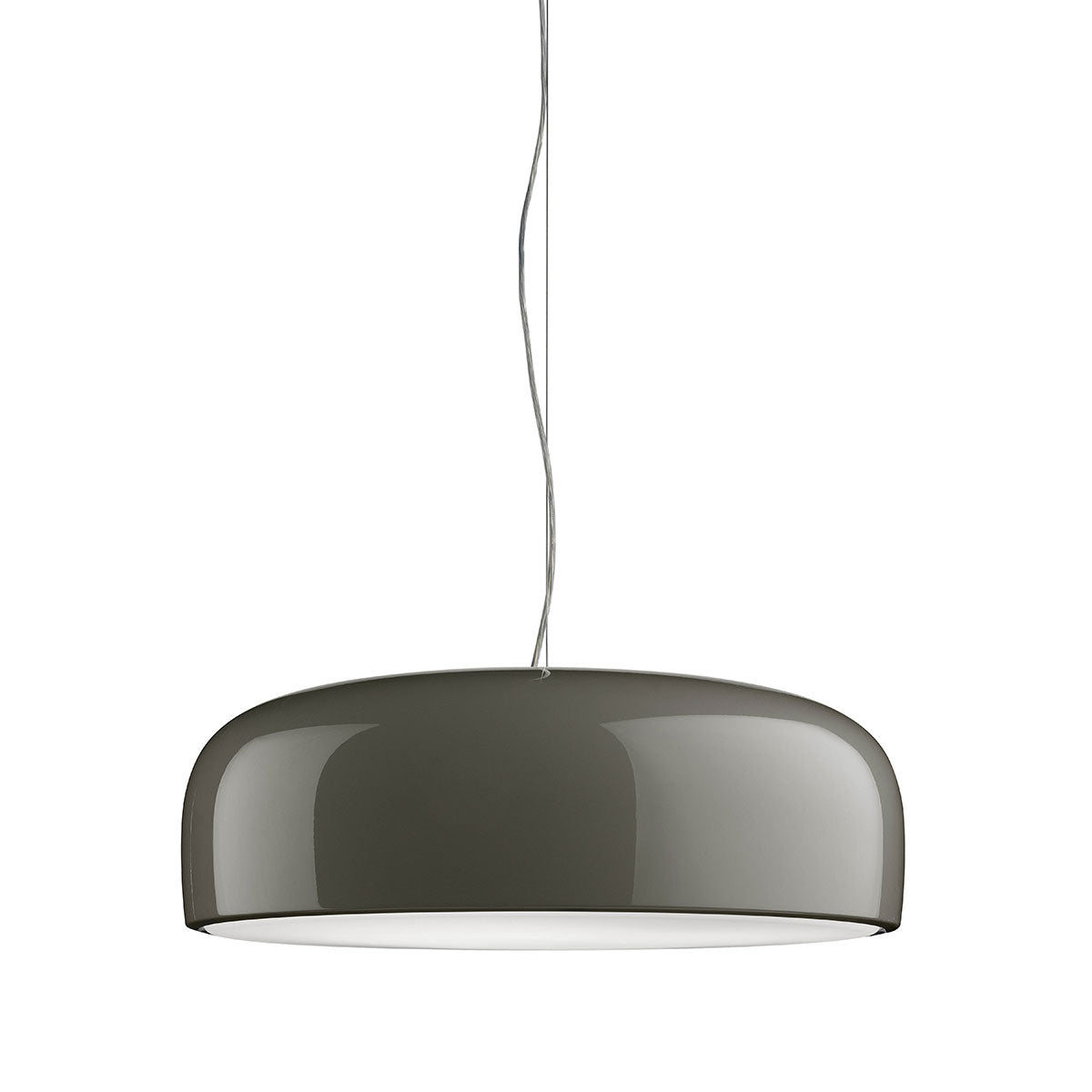 Smithfield Pendant Lamp | Gloss Mud Aluminium