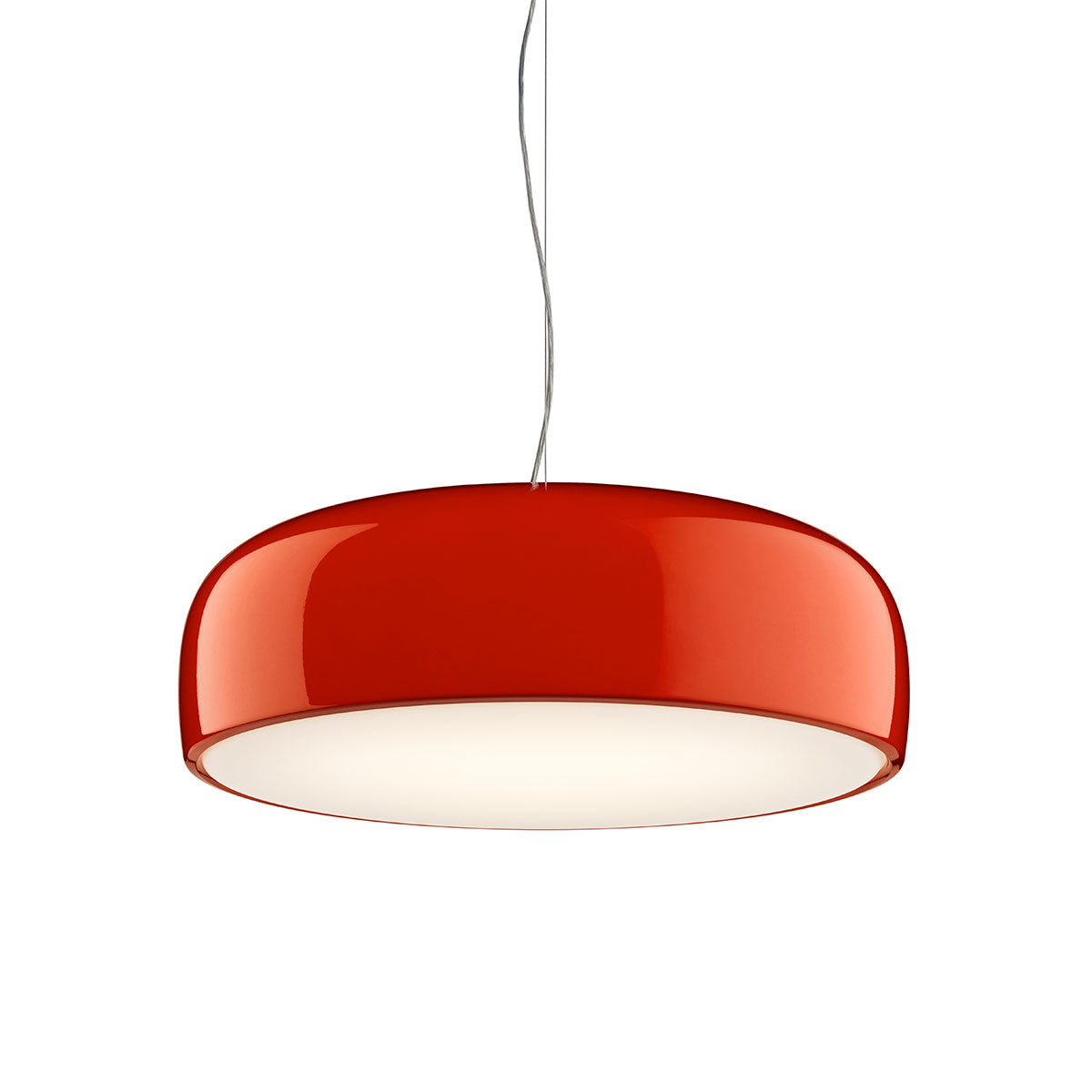 Smithfield Pendant Lamp | Gloss Red Aluminium