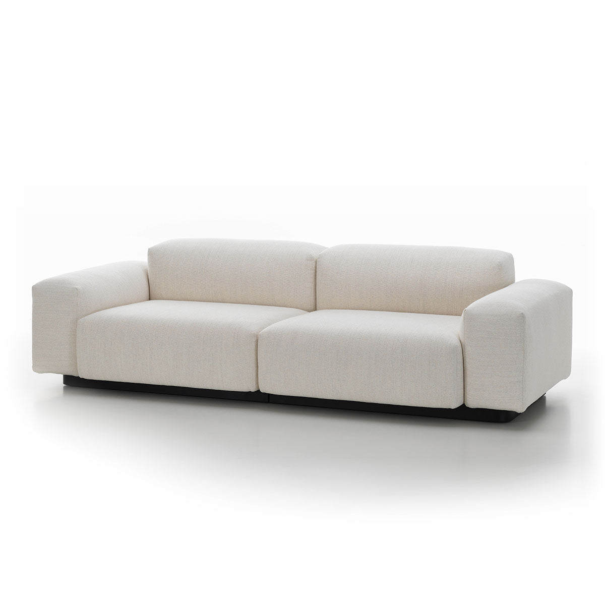 Soft 2 Seat Sofa Low Arms | Credo 01 Cream Fabric