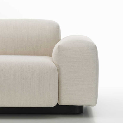 Soft 2 Seat Sofa Low Arms | Credo 01 Cream Fabric