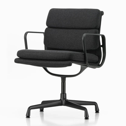 Soft Pad EA 208 Swivel Chair | Cosy 11 Merino Black Wool Upholstery