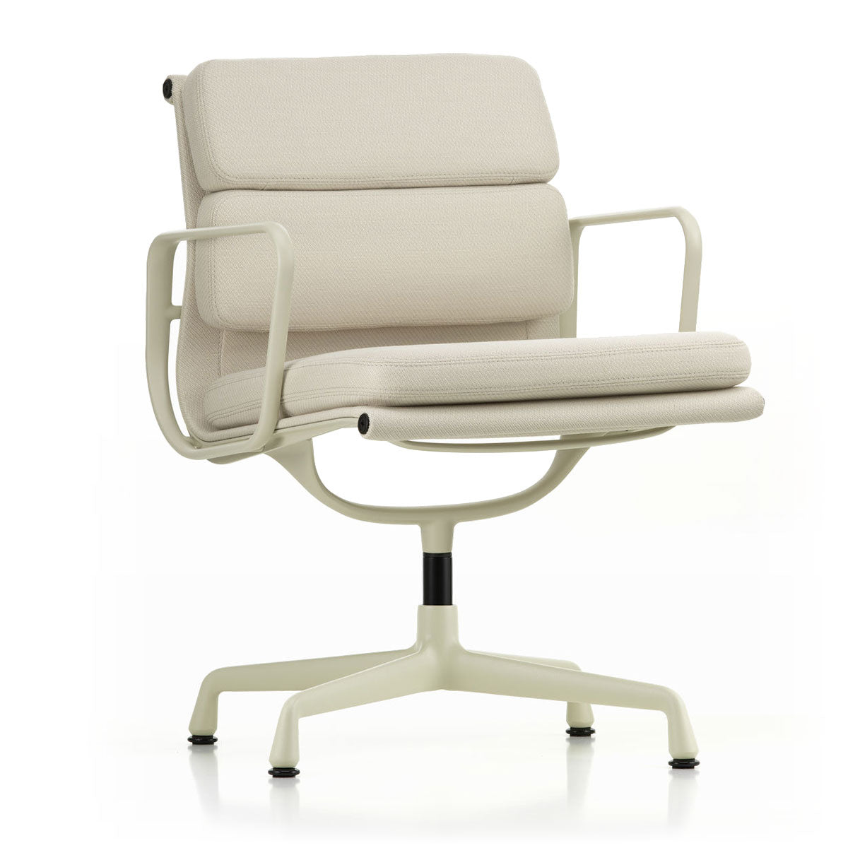 Soft Pad EA 208 Swivel Chair | Track 02 Light Grey Cream Upholstery