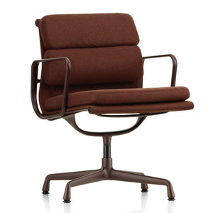 Soft Pad EA 208 Swivel Chair | Cosy 19 Chestnut Wool Upholstery
