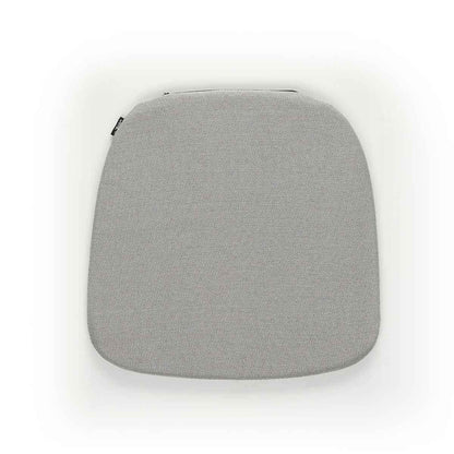 Soft Seats Outdoor Cushion | Grey and White 55 Simmons Fabric