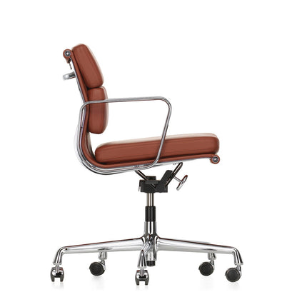 Soft Pad EA 217 Chair | Track 04 Cognac Mustard Fabric