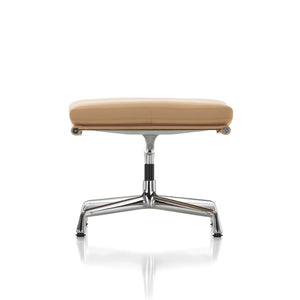 Soft Pad EA 223 Stool | Leather Sand 71 and Plano Mauve Grey 71