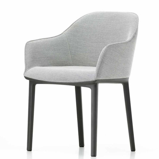 Softshell Chair with Arms | Twill Light Grey 01
