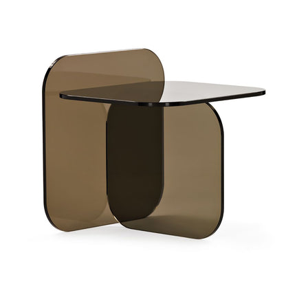 Sol Side Table | Bronze Parsol Glass