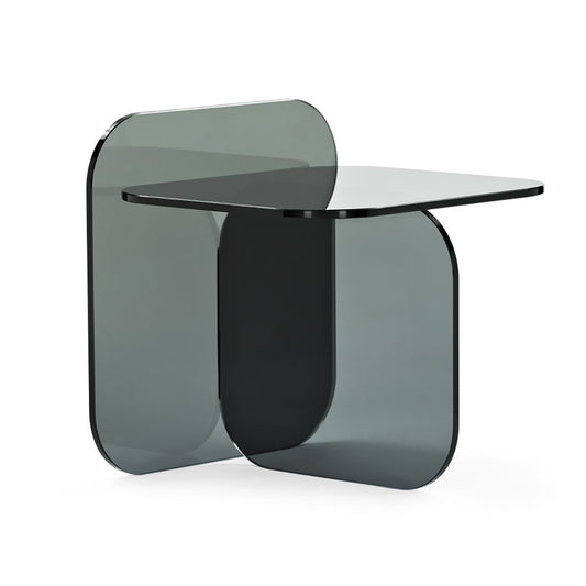 Sol Side Table | Grey Parsol Glass