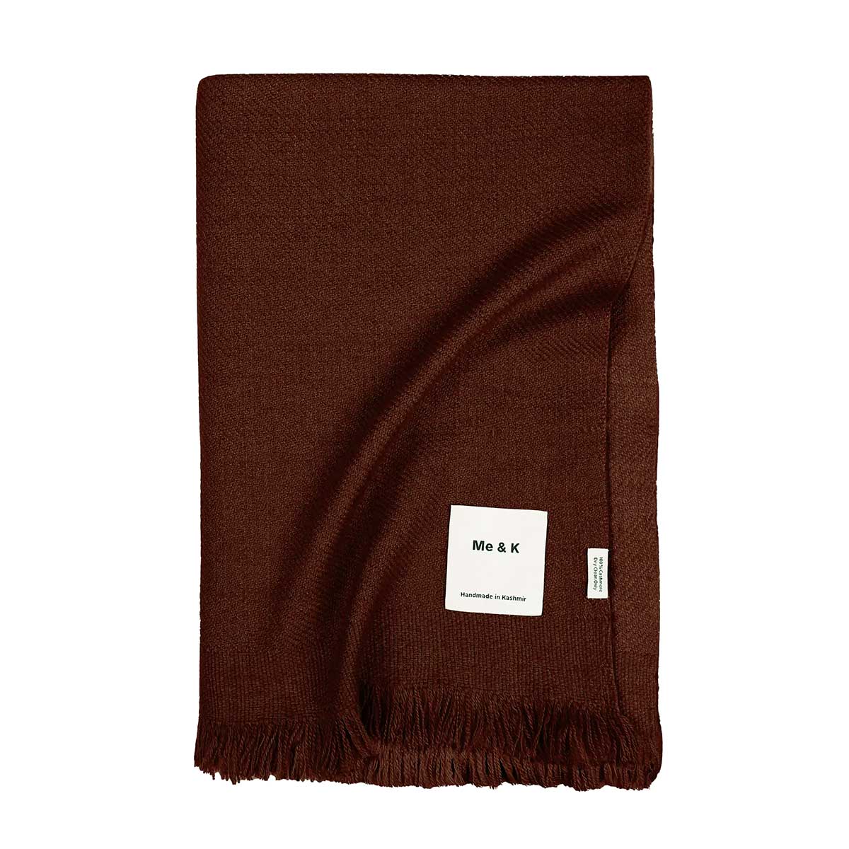 Solid Throw 140 x 170cm | Brown