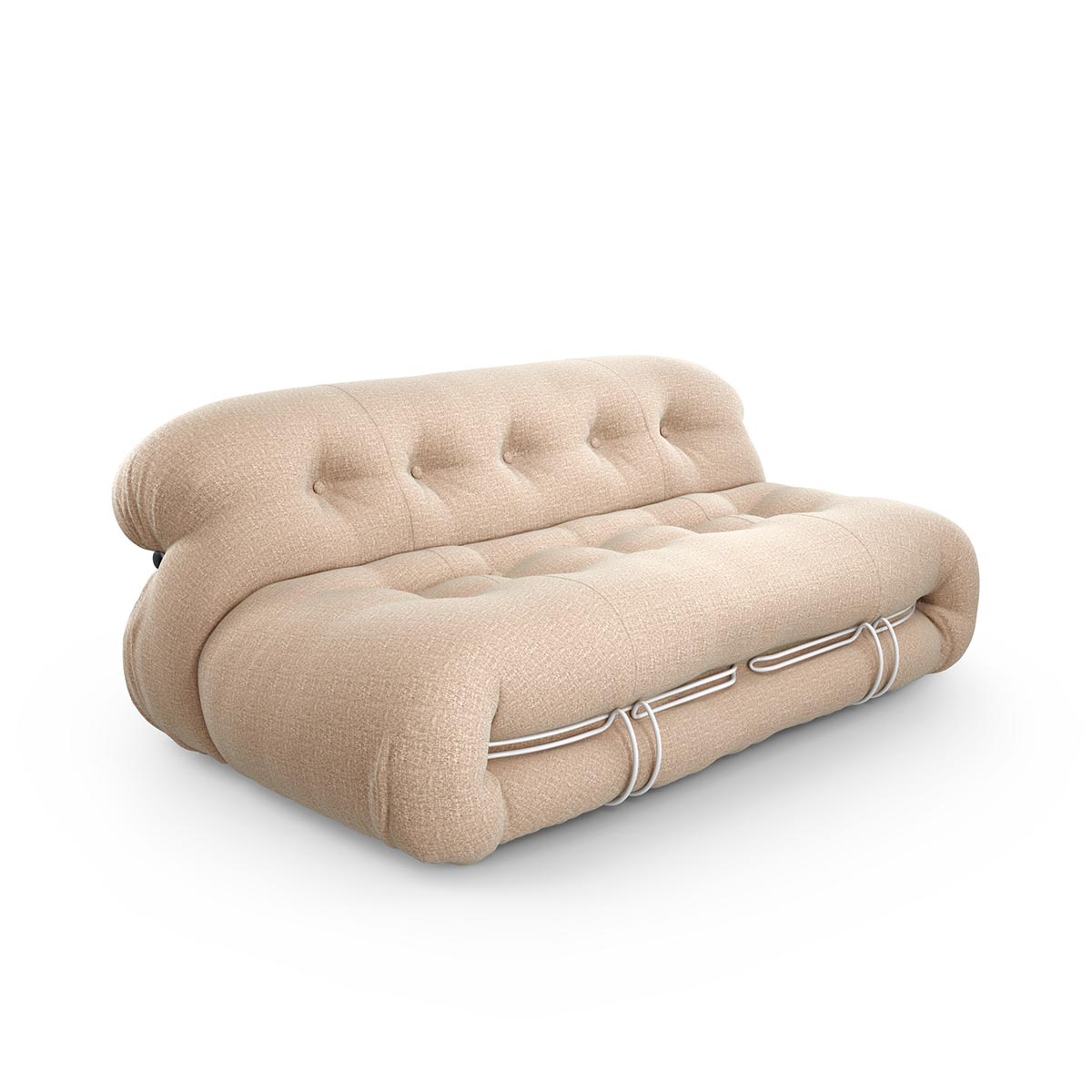 Soriana 2 Seat Sofa | Francoforte 13F097 Navy Blue