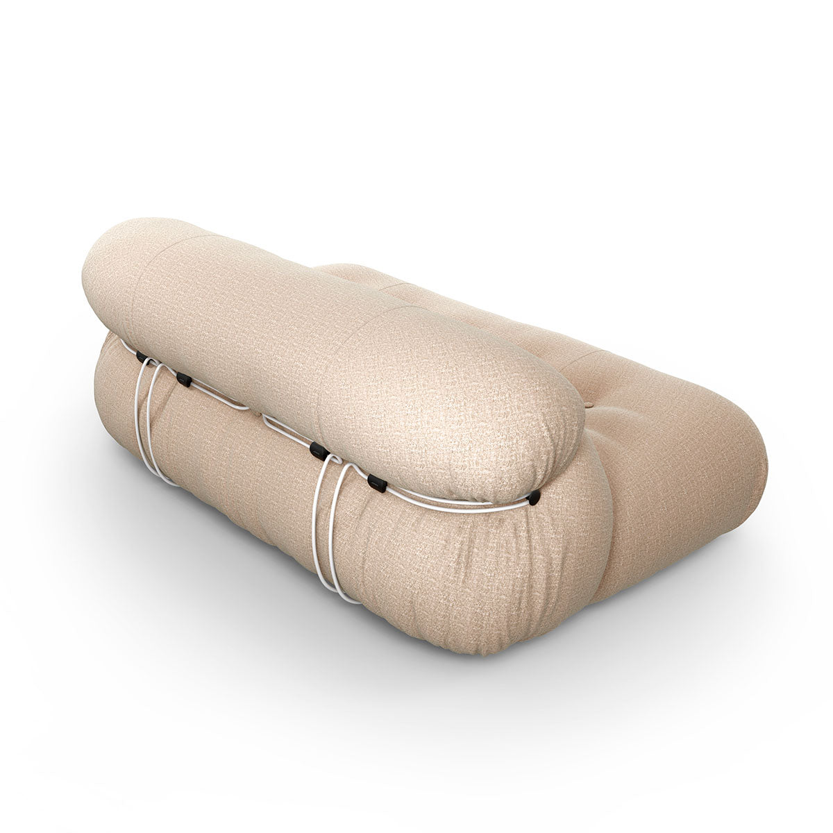 Soriana 2 Seat Sofa | Francoforte 13F097 Navy Blue