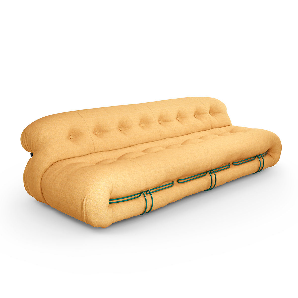 Soriana 3 Seat Sofa | Francoforte 13F097 Navy Blue