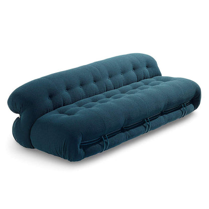 Soriana 3 Seat Sofa | Francoforte 13F097 Navy Blue