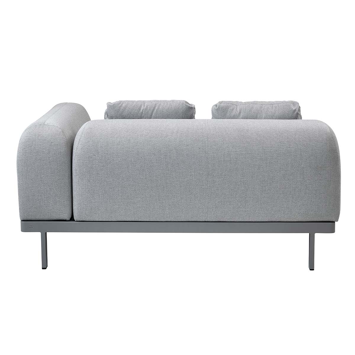 Space 2 Seat Sofa with Arm | Light Grey Air Touch Fabric