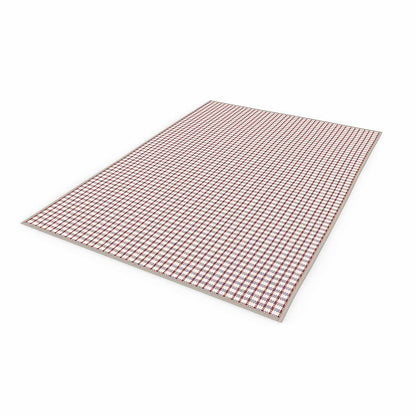 Spider Outdoor Rug | Blue Bordeaux Beige Tartan