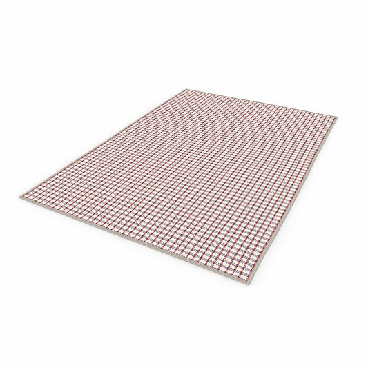 Spider Outdoor Rug | Blue Bordeaux Beige Tartan