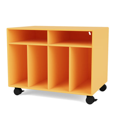 Spin I Vinyl Storage Unit | Acacia Lacquer