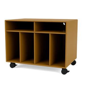 Spin I Vinyl Storage Unit | Amber Lacquer