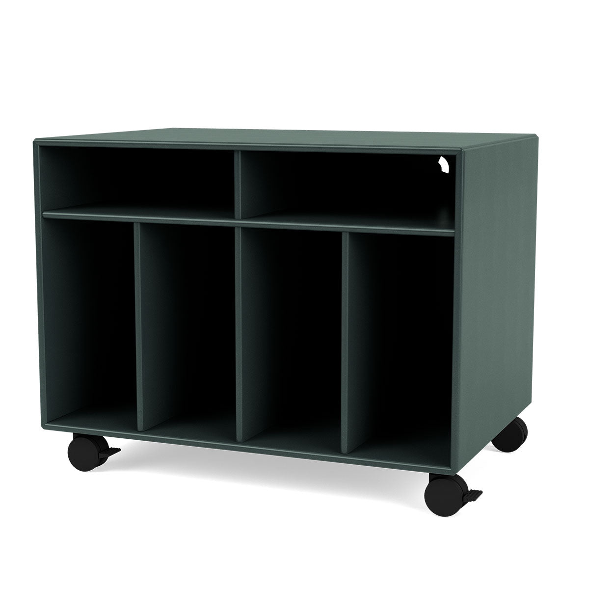 Spin I Vinyl Storage Unit | Black Jade Lacquer