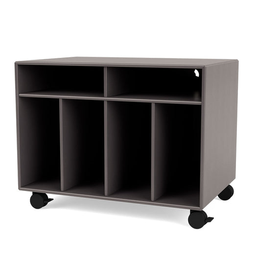 Spin I Vinyl Storage Unit | Coffee Lacquer