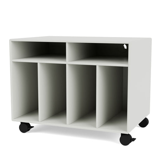 Spin I Vinyl Storage Unit | Nordic Grey Lacquer