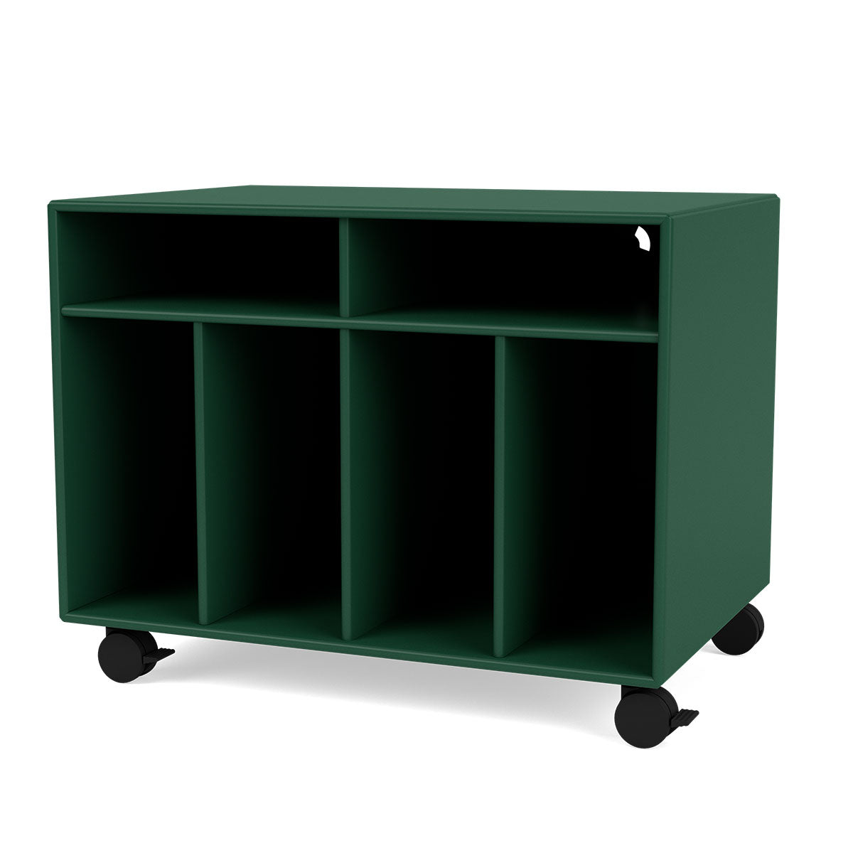 Spin I Vinyl Storage Unit | Pine Lacquer