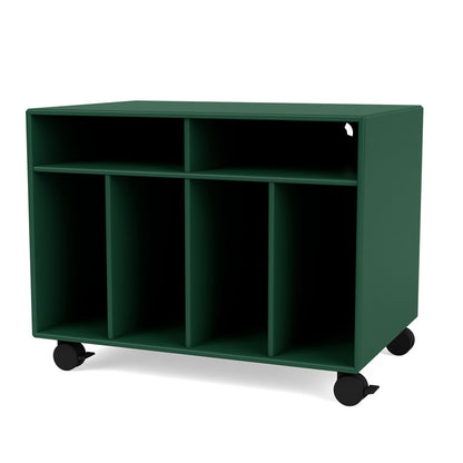 Spin I Vinyl Storage Unit | Pine Lacquer