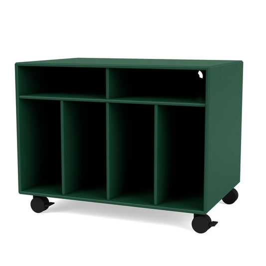 Spin I Vinyl Storage Unit | Pine Lacquer