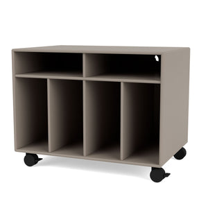 Spin I Vinyl Storage Unit | Truffle Lacquer