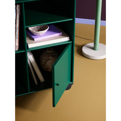 Spin II Vinyl Storage Unit | Pine Lacquer