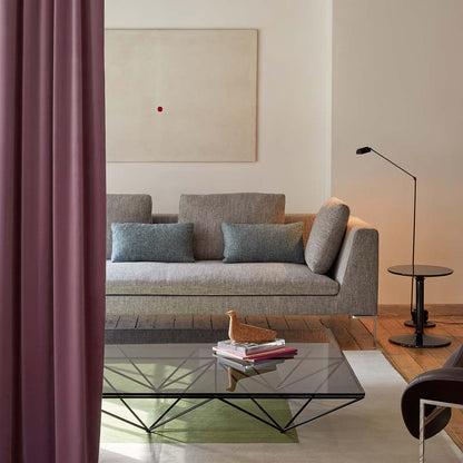 Alanda '18 Coffee Table | Smoked Glass Top