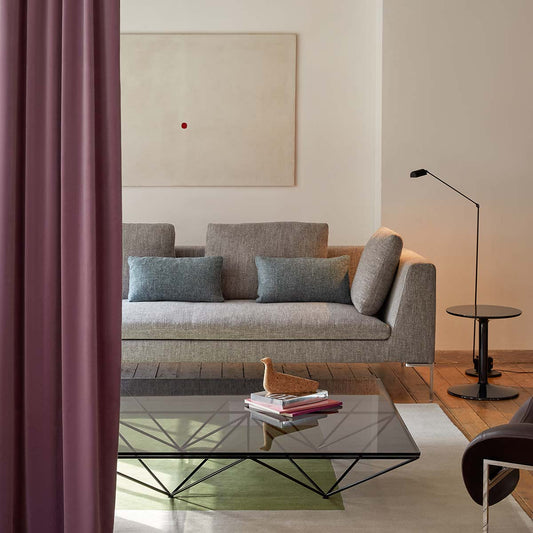 Alanda '18 Coffee Table | Smoked Glass Top